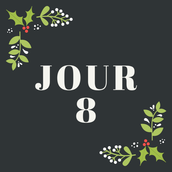 Calendrier de l'Avent - Gagnant(e) du Jour 8