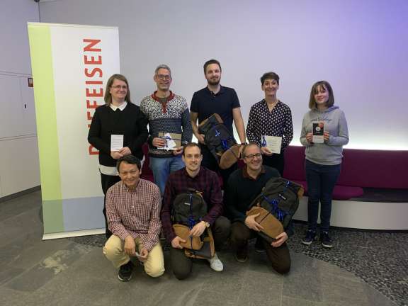 Remise des prix du calendrier de l'avent